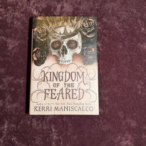 Barnes and Noble Exclusive Kingdom of The Feared Hardcover by Kerri Maniscalco